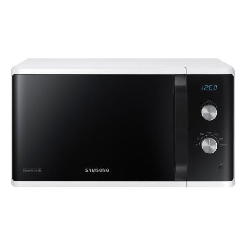 Samsung MS23K3614AW Countertop Solo microwave 23 L 800 W Black, White