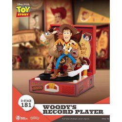 TOY STORY - Woody's Record Player - Diorama D-Stage 13.7cm