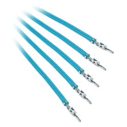 BitFenix compatible Alchemy 2.0 PSU Cable, 5x 20cm - hellblau