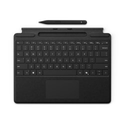 MS Surface Zubehör Type Cover für 8/9/10/11 Pro inkl. Slim 2 Pen *schwarz* - Englisch Intl