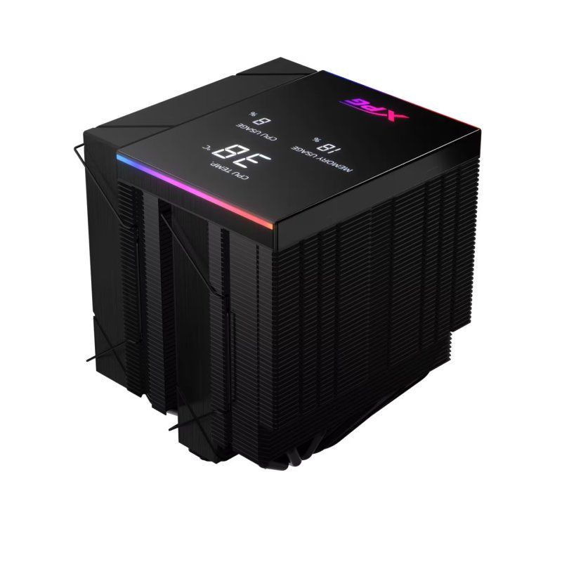 XPG MAESTRO PLUS 62DA Processeur Refroidisseur d'air 12 cm Noir