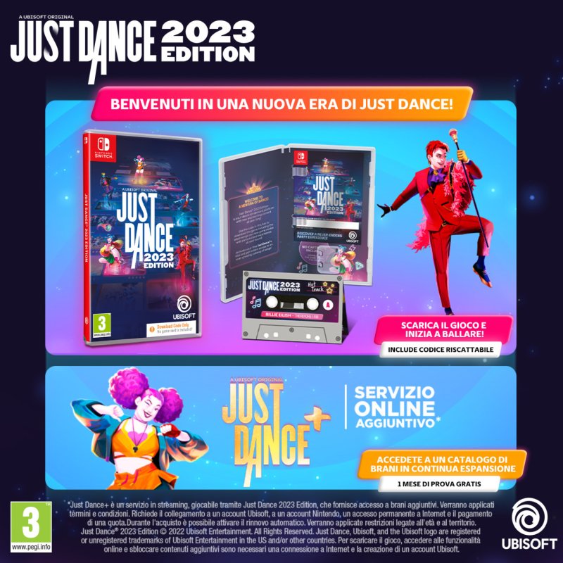Ubisoft Just Dance 2023 Edition Standard Italien Nintendo Switch