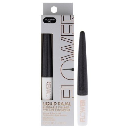 Flower Beauty Liquid Kajal Blendable Eyeliner Lk2 Smoldering 005 Oz
