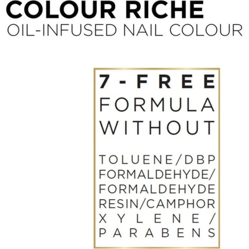L'Oréal Makeup Designer Paris Color Riche Oil Colour Nail Polish