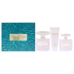 Oscar De La Renta Bella Blanca For Women 3 Piece Gift Set Including 34oz Edp Spray 1oz Edp Spray And 34oz Body Lotion