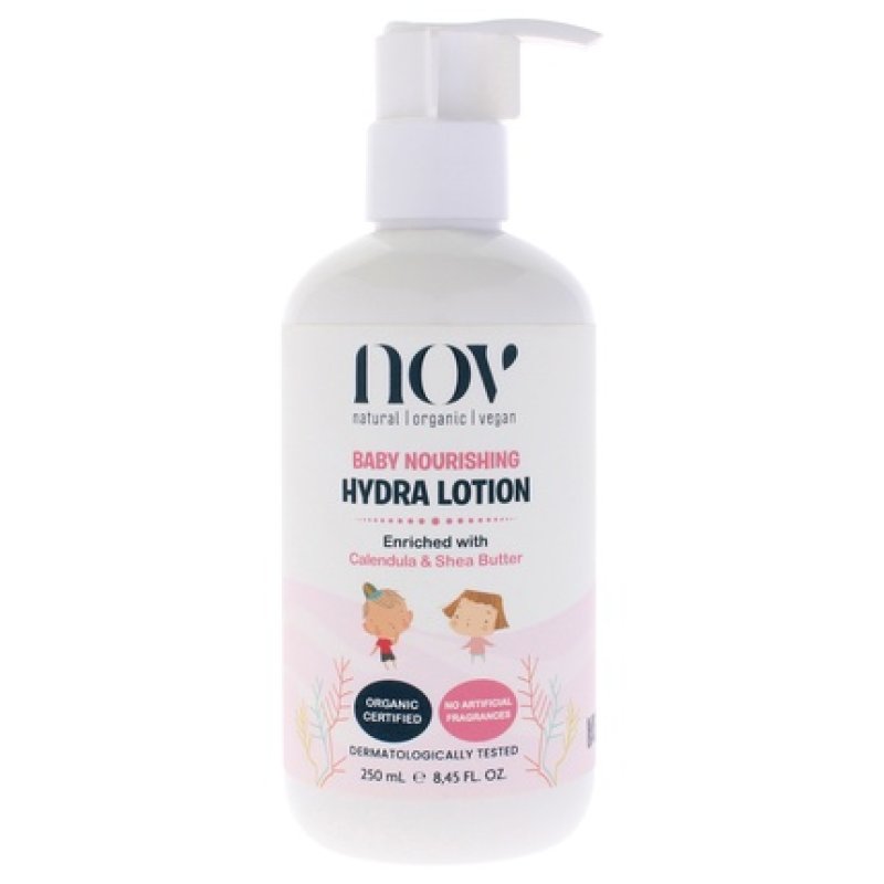 Nov Natural Organic Vegan Baby Nourishing Hydra Lotion 845 Oz