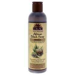 Okay African Black Liquid Soap 8 Oz
