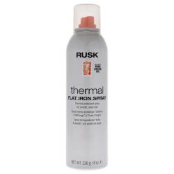 Rusk Thermal Flat Iron Spray 88 Oz Hair Spray For Unisex