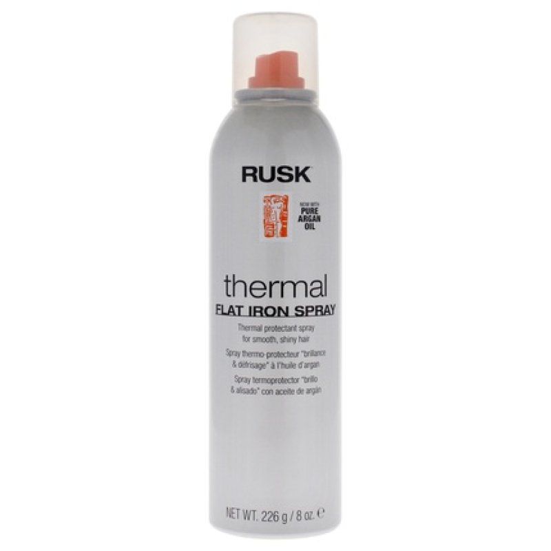 Rusk Thermal Flat Iron Spray 88 Oz Hair Spray For Unisex
