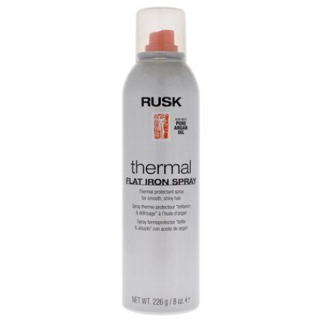 Rusk Thermal Flat Iron Spray 88 Oz Hair Spray For Unisex