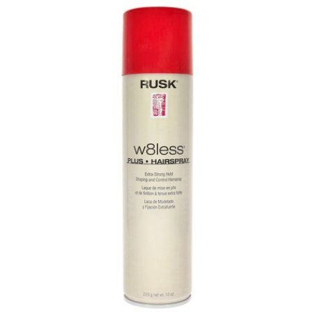 Rusk W8less Plus Extra Strong Hold Shaping And Control Hairspray 10 Oz