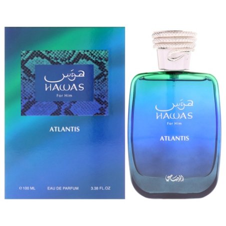 Rasasi Atlantis For Men 338 Oz Eau De Parfum Spray