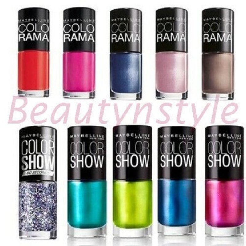 Maybelline Color Show Color Rama 60 Second Nail Polish - New Shades