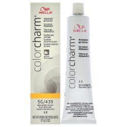 Wella Color Charm Permanent Hair Color Gel 435 5g Light Golden Brown 2 Oz