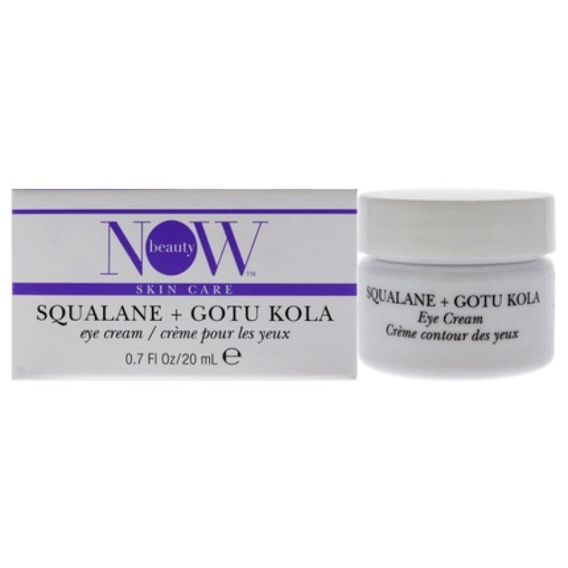 Now Beauty Squalane Plus Gotu Kola Eye Cream 07 Oz Cream For Unisex