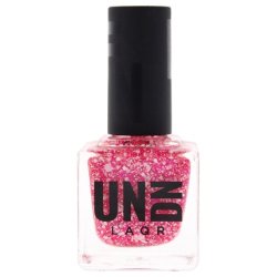 Undn Vegan Nail Polish 0206 Pinkwhite Splatter 05 Oz
