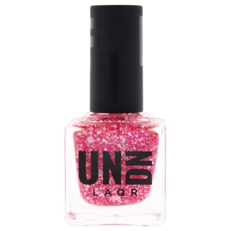 Undn Vegan Nail Polish 0206 Pinkwhite Splatter 05 Oz