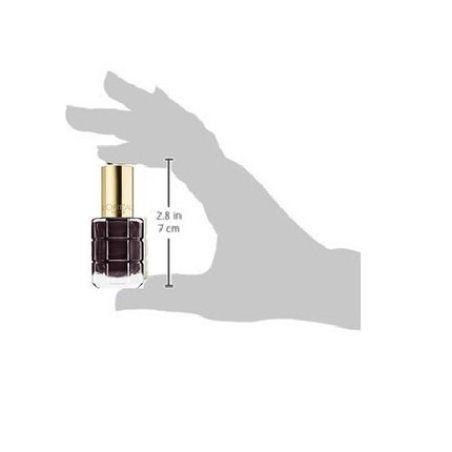 L'Oréal Paris Color Riche Le Vernis Nail Polish with Oil in Dark Grey 14ml 556 Grenat Irrevere