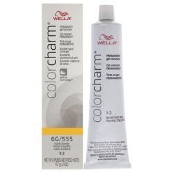 Wella Color Charm Permanent Hair Color Gel 6g 555 Haze Blonde 2 Oz