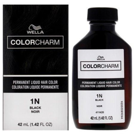 Wella Color Charm Permanent Liquid Hair Color 1n 051 Black 142 Oz
