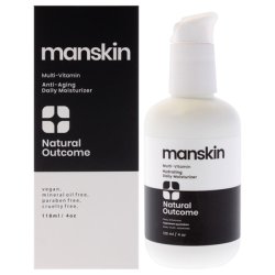 Natural Outcome Manskin Antiaging Daily Moisturizer 4 Oz