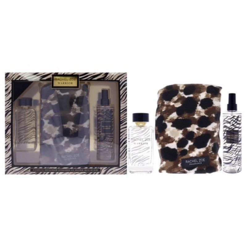 Rachel Zoe Warrior For Women 3 Piece Gift Set Including 34oz Edp Spray 10oz Fragrance Mist And Scarf