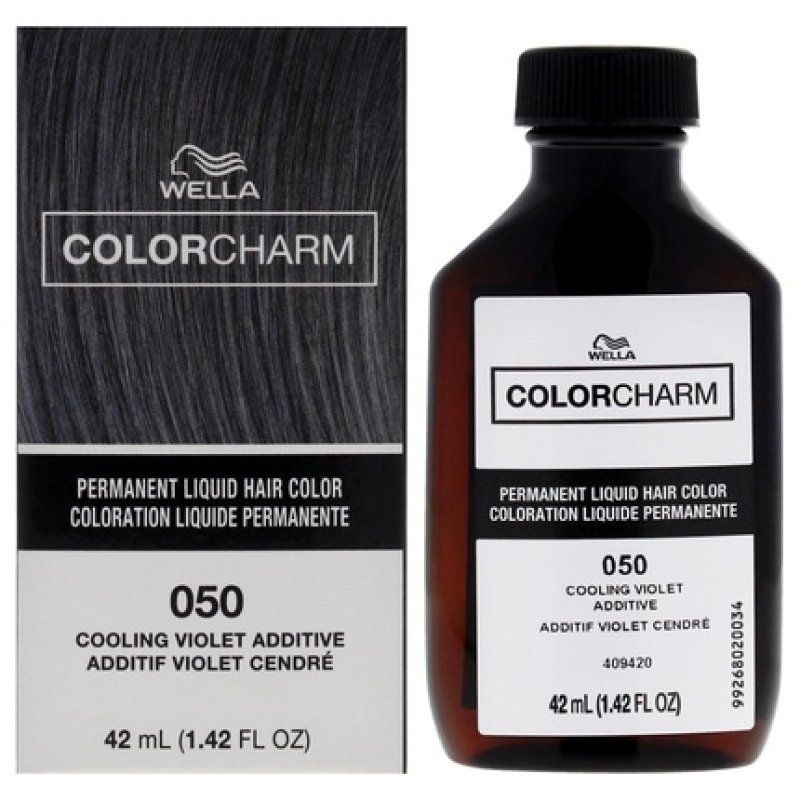 Wella Color Charm Permanent Liquid Hair Color 050 Cooling Violet Additive 142 Oz