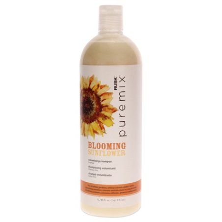 Rusk Puremix Blooming Sunflower Volumizing Shampoo For Fine Hair 35 Oz