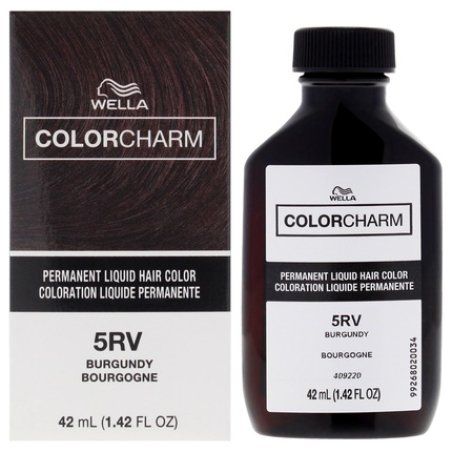 Wella Color Charm Permanent Liquid Hair Color 5rv Burgundy 142 Oz