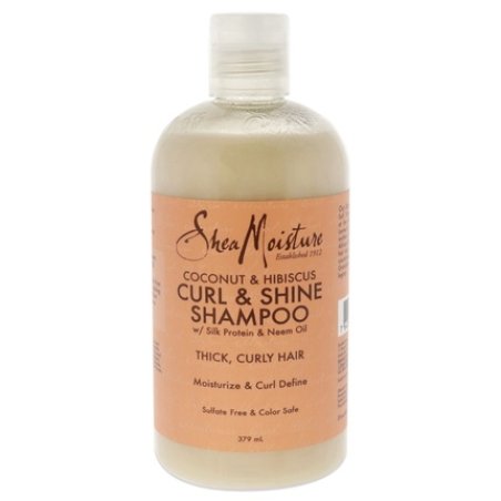 Shea Moisture Coconut Hibiscus Curl And Shine Shampoo 13 Oz