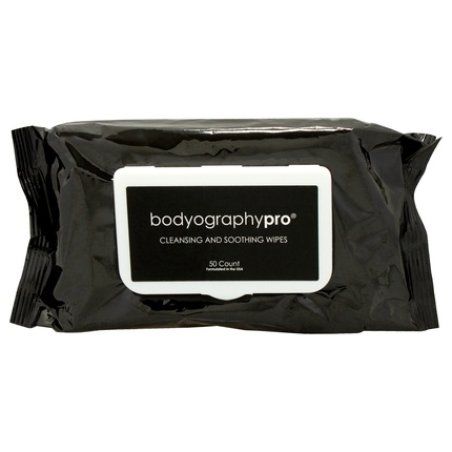 Bodyography Cleansing And Soothing Wipes 50 Count