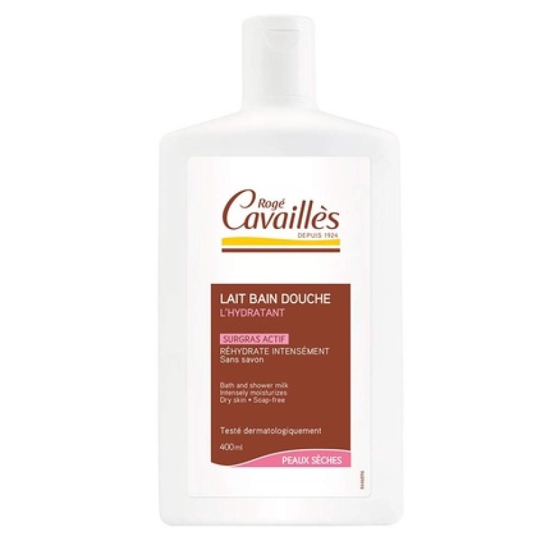 Rogé Cavaillès Moisturizing Bath and Shower Milk for Dry Skin 400ml