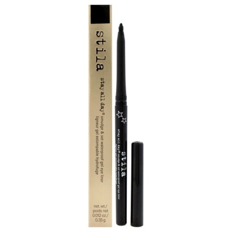 Stila Stay All Day Smudge And Set Waterproof Gel Eye Liner Stingray Black 0012 Oz
