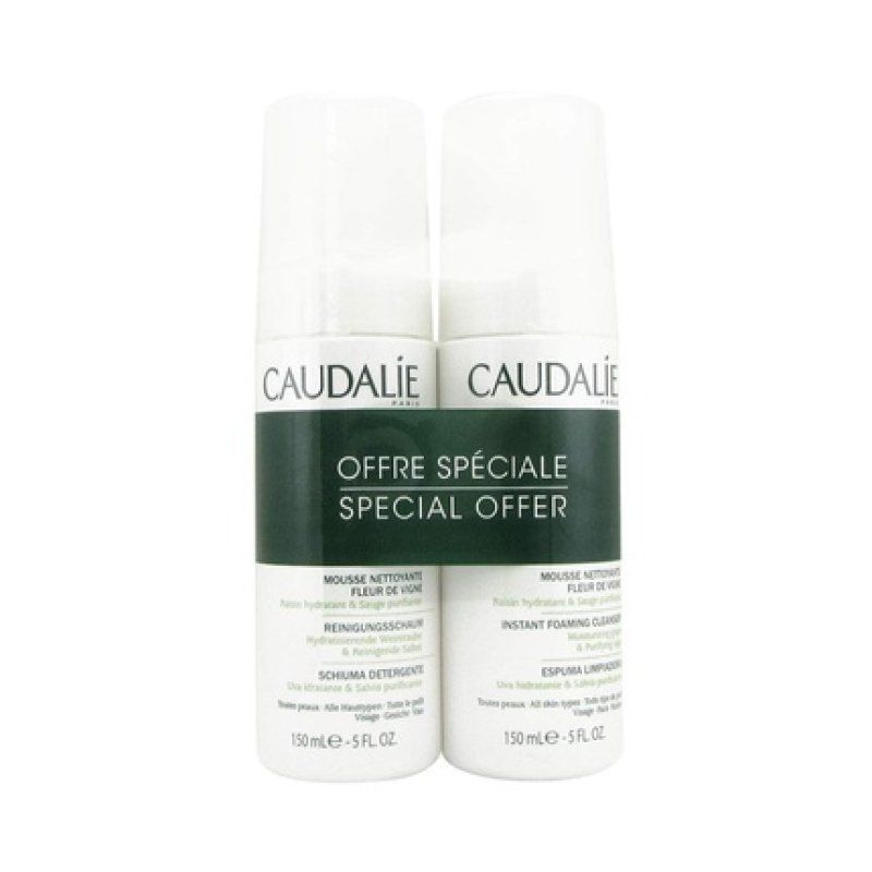 Caudalie Cleansing Foam 300ml - Pack of 2
