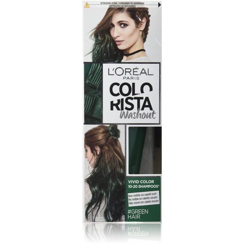 L'Oréal Paris Colorista Washout Hair Dye Green 80ml