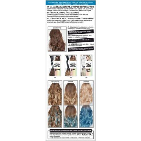 L'Oréal Colorista Washout Temporary Hair Color Aqua 80ml