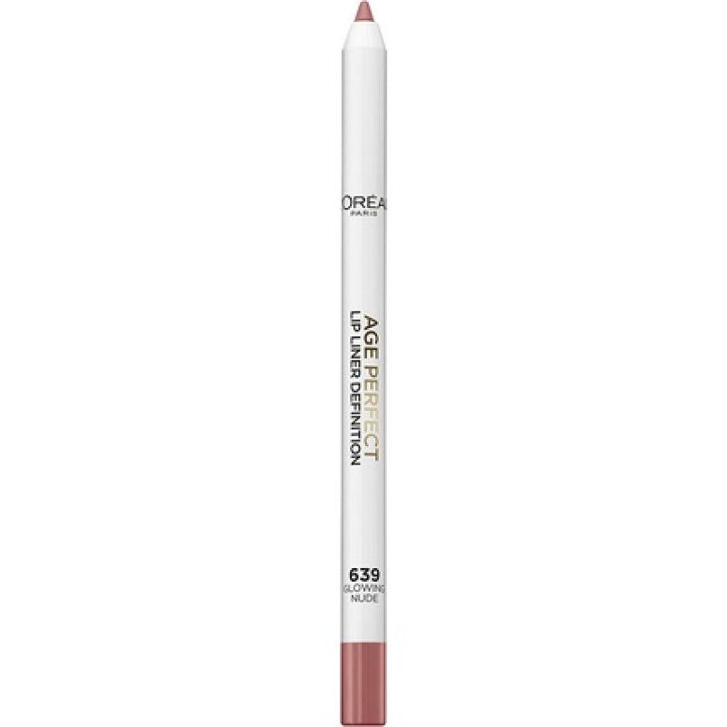 L'Oreal Age Perfect Anti-Feathering Lip Liner Pencil 639 Glowing Nude
