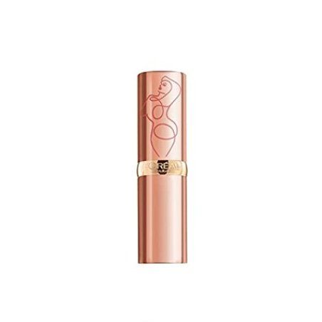 L'Oreal Paris Color Riche Les Nus Satin Lipstick 178 Excessive Enriched with Argan Oil and Vitamin E Nude 1 Count