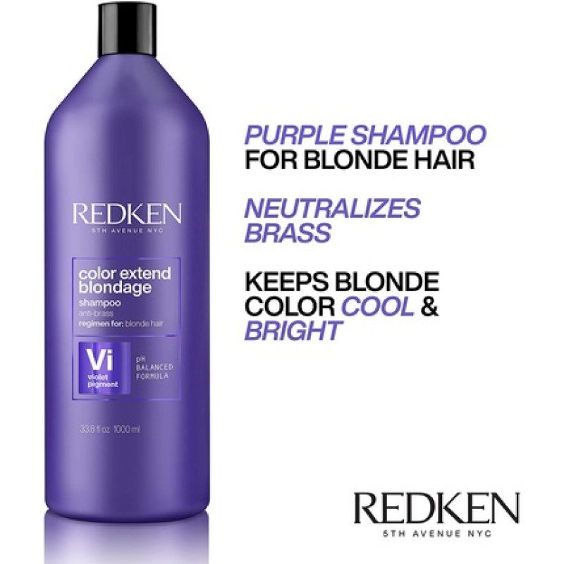 Redken Color Extend Blondage Color Depositing Purple Shampoo 33oz