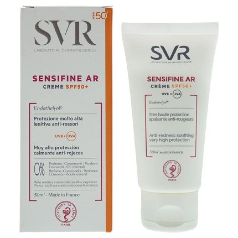 Laboratoires Svr Sensifine Ar Cream Spf 50 Soothing Antiredness 50ml