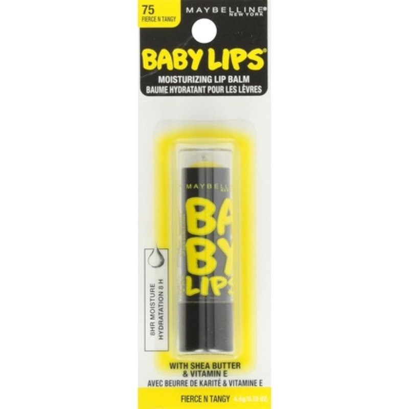 Maybelline Baby Lips Moisturizing Lip Balm Fierce N Tangy