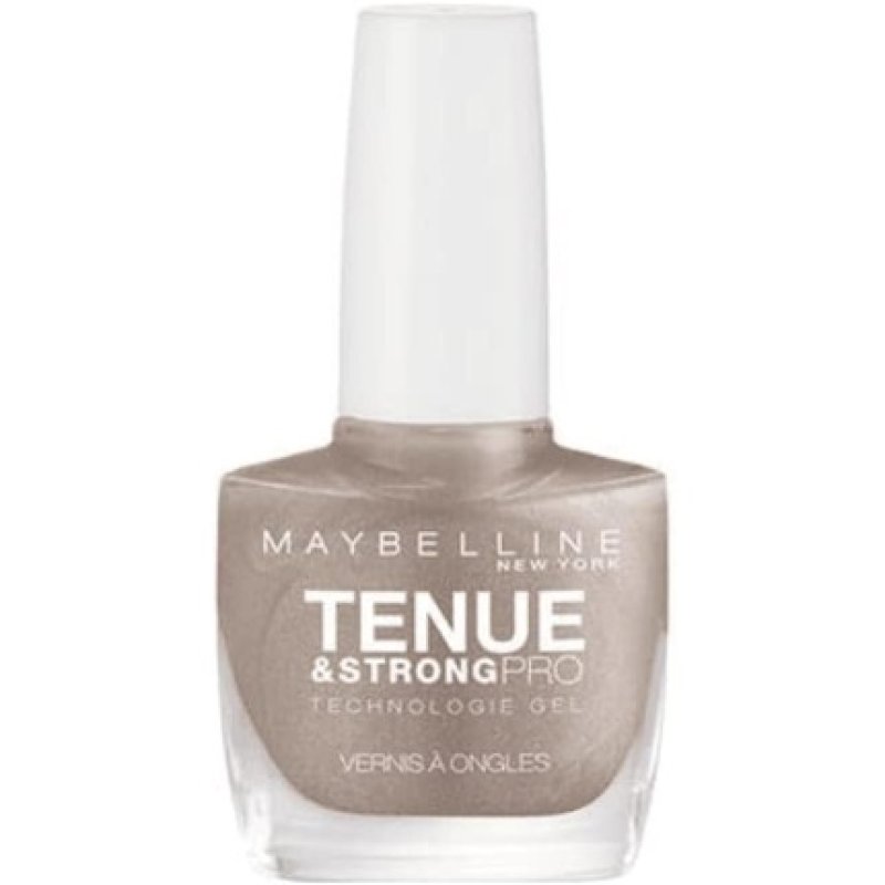 Gemey Maybelline Tenue & Strong Pro Nail Polish 19 Brun Immuable 10ml