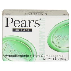 Pears Pure And Gentle Green Bar Soap With Glycerin And Lemon Flower Extracts 44 Oz