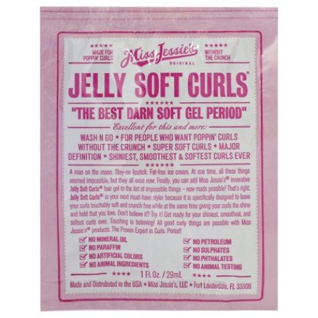 Miss Jessie's Jelly Soft Curl 1 Oz Gel For Unisex