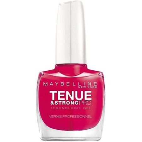 Maybelline Tenue Strong Pro 180 Rosy Pink Nail Polish 10ml