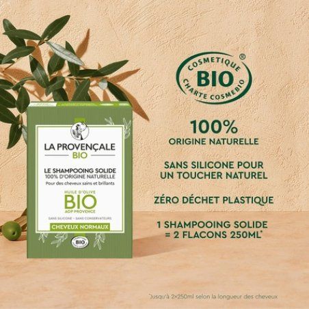 La Provencale Bio Normal Hair Solid Shampoo 100% Natural Origin