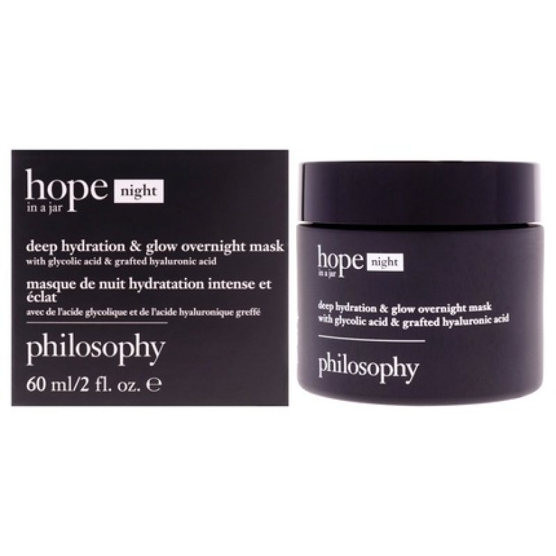 Philosophy Hope In A Jar Deep Hydration And Glow Overnight Mask 2 Oz