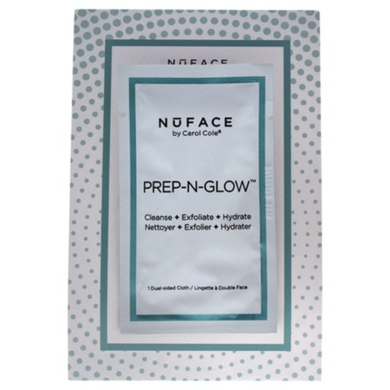 Nuface Prepnglow Textured Cleansing Cloth 1 Piece