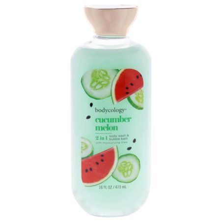 Bodycology 2 In 1 Body Wash And Bubble Bath Cucumber Melon 16 Oz