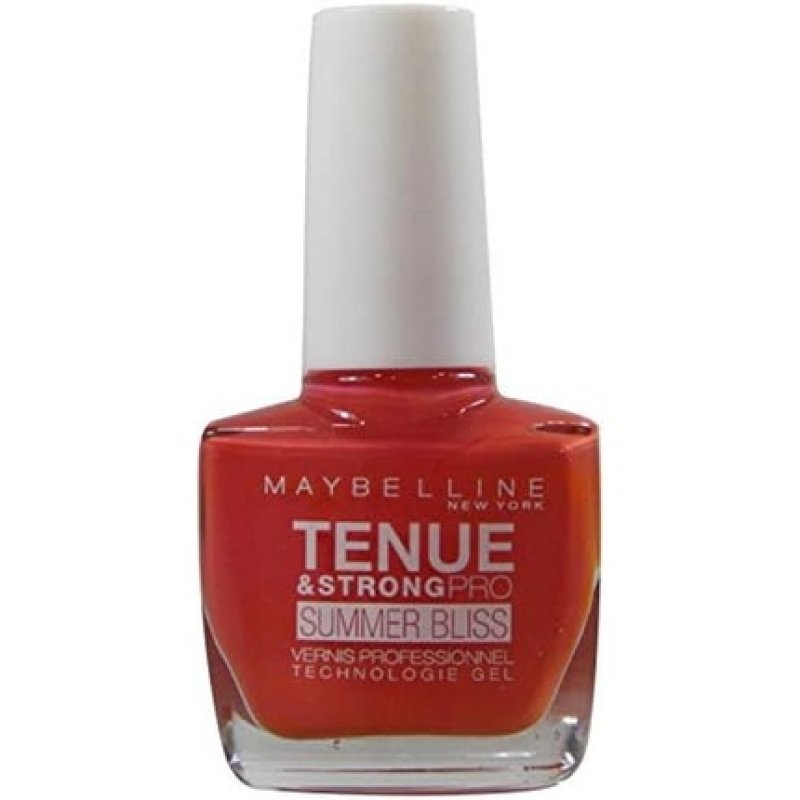 Maybelline SuperStay Gemey Nail Polish 872 Red Hot Getaway Strong & Pro
